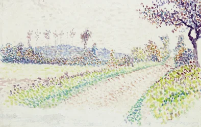 Road near Eragny, 1886
